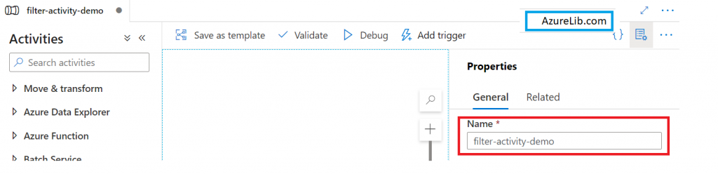 How do you use Filter Activity in Azure Data Factory?