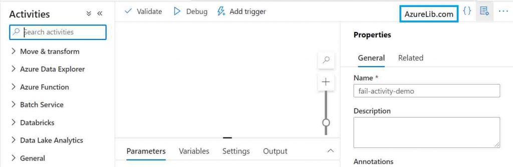 What is Fail Activity in Azure Data Factory and How to use it?