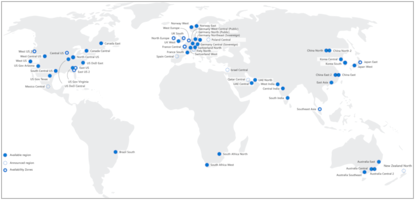 Learn about Azure availability zones and regions in Easy way